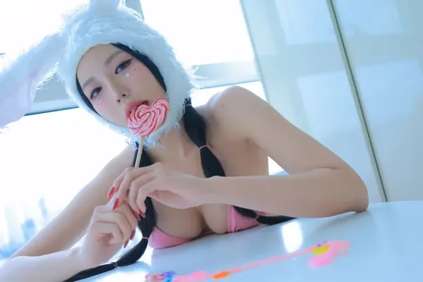 동그란 포토북 「Naked Bunny」 Set.02