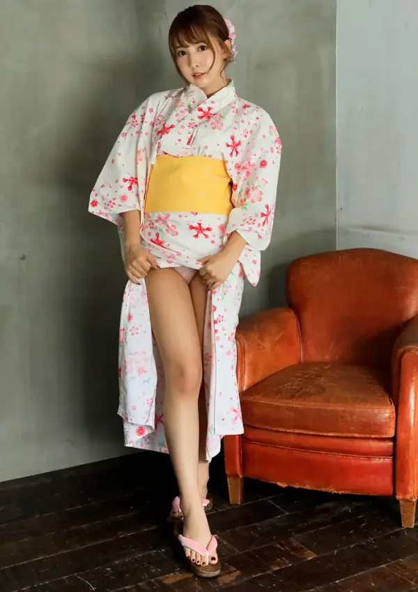 미카미 유아 미쳐버린 기모노