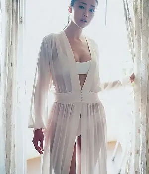 촬영장에서의 일본모델